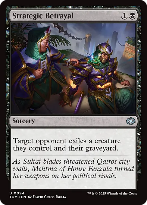 Strategic Betrayal