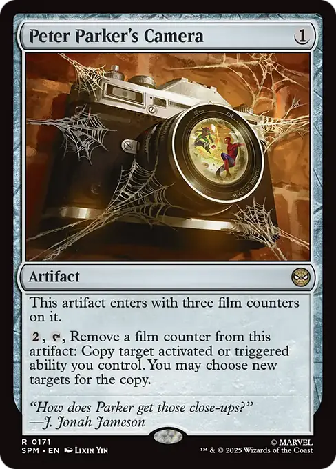 Peter Parker's Camera