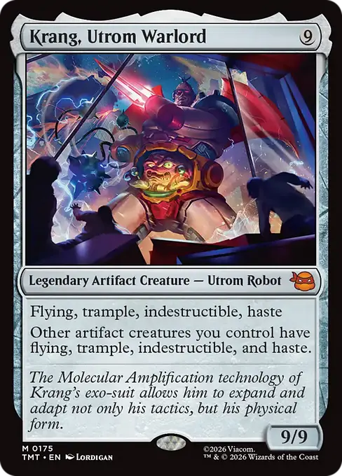 Krang, Utrom Warlord
