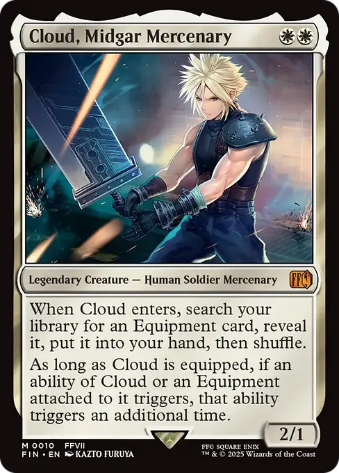 Cloud, Midgar Mercenary