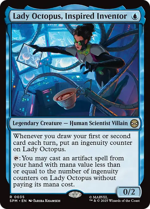 Lady Octopus, Inspired Inventor