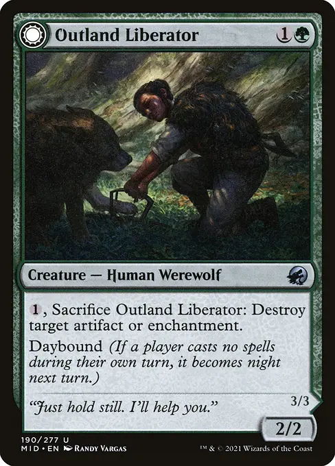 Outland Liberator // Frenzied Trapbreaker
