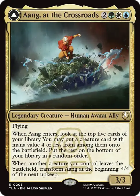 Aang, at the Crossroads // Aang, Destined Savior