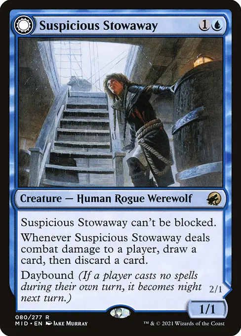 Suspicious Stowaway // Seafaring Werewolf
